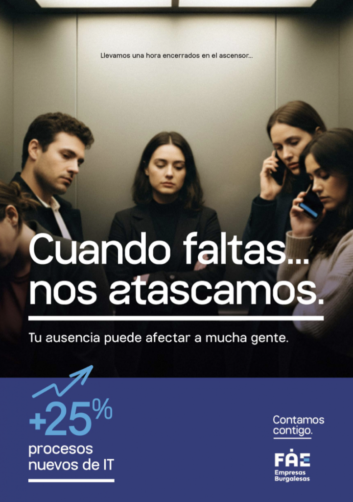 Campaña sobre absentismo laboral en Burgos y reflexión sobre condiciones de trabajo